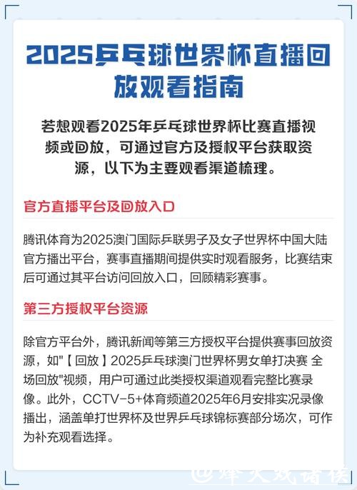 如何掌握世界杯直播观看技巧，畅享精彩赛事